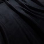 DZIANINA FROTA (WELUR) CZARNY