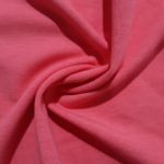 DZIANINA DRESOWA PĘTELKA Z ELASTANEM 290G KORAL MELANŻ EB-117