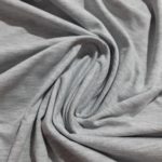DZIANINA SINGIEL T-SHIRT 100% BAWEŁNA MELANŻ BIELONY 155g