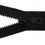 Zamek Błyskawiczny Kostkowy 5 Rozdzielczy 75 Cm Auto Lock - CZARNY