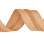 Taśma suwakowa 3 mm beżowa 1 m