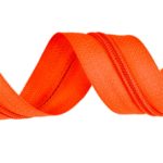 Taśma suwakowa 3 mm pomarańczowa 1 m